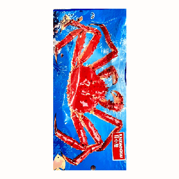 Лапша с приправами, Panda King. Kaixiaochal. царский краб, со вкусом острого краба 20гр. (30шт./уп.; 14уп./кор.)