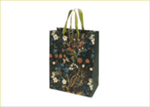 ПАКЕТ ПОДАРОЧНЫЙ PREMIUM 'FLORA.ЛЕСНЫЕ ЯГОДЫ', L, 26 x 32.4 x 13 см