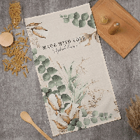 Полотенце кухонное «Этель» Cotton, бежевое, 40?73 см