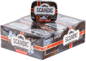 Конфета Scandic - Кола (ж/б 14г х 18шт)