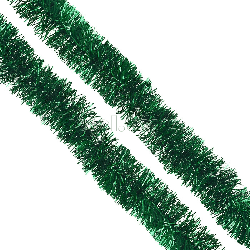 Мишура 'Праздничная'зеленый d-50 2м(25)