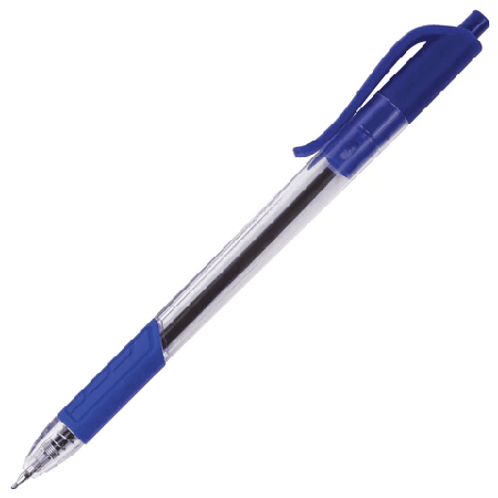 Ручка шариковая масляная автоматическая BRAUBERG 'Extra Glide R-Grip', СИНЯЯ, узел 0,7 мм, линия письма 0,35 мм, 142930