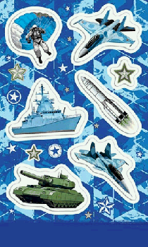 Наклейки ( РФ ) Военная техника