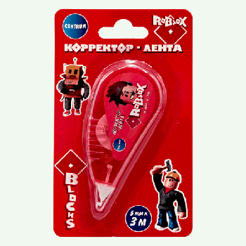 Корректор-лента 'Robox' 5 мм х 3 м на блистере, 78296 Корректор-лента 'Robox' 5 мм х 3 м на блистере