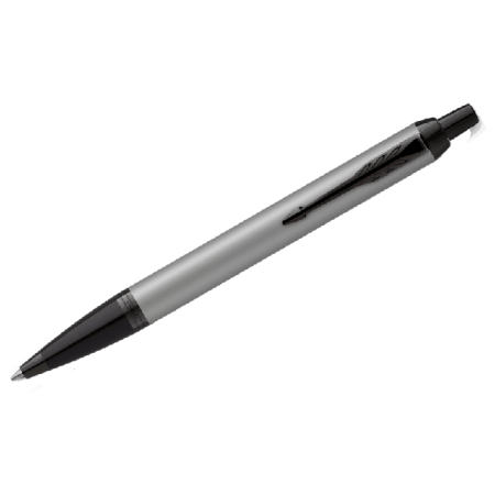 Ручка шариковая Parker 'IM Achromatic Grey' синяя, 1,0 мм, подар. уп.