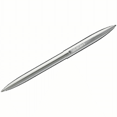 Ручка шариковая Luxor 'Dyna' синяя, 1,0мм, корпус хром, кнопочный механизм