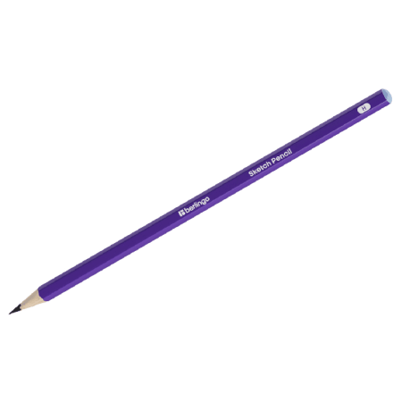 Карандаш ч/г Berlingo 'Sketch Pencil' Н, шестигранный, заточен.