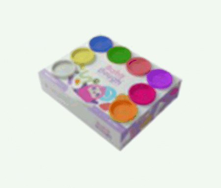 Тесто для лепки BabyDough, набор 8 цветов, яркие