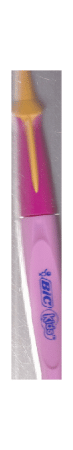 Ручка шариковая Bic 'Kids Twist Girl' синяя, 1,0мм, розовый корпус, поворотный механизм