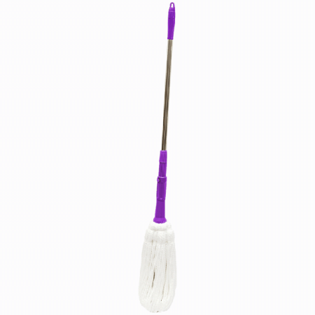 Швабра самоотжимная OfficeClean Professional, телеск. ручка 120см, насадка МОП микрофибра 38см