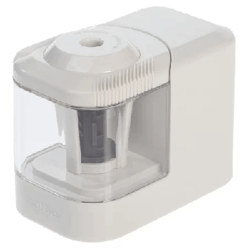 Точилка Hatber MASTER Электрическая, спиралевидное лезвие, в прозрачном ПВХ-боксе