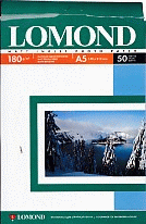 Бумага А5 (210*148) для стр.принтеров LOMOND 180гр (50л) мат.одн.