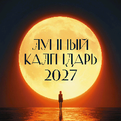 Лунный календарь на 2027 год (настенный)