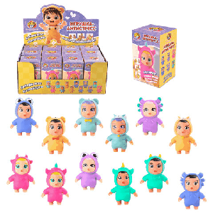 Игрушка-антистресс 'МАЛЫШОК В КОСТЮМЧИКЕ', ассорти 12 видов, дисплей, JOLLY JOT (ДЖОЛЛИ ДЖОТ), 665786