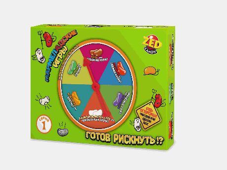 Мармеладские игры ZED набор 1 серия, блок 1 шт. (120г х 24)