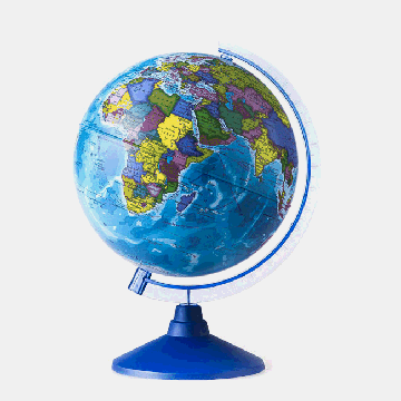 Глобус Земли политич d250 Ке012500187