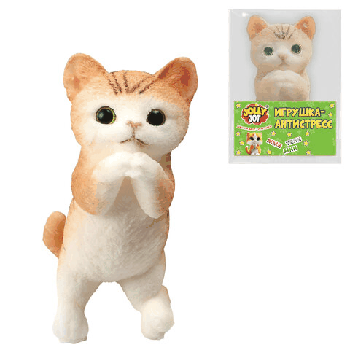 Игрушка-антистресс МЕГА СКВИШ 'Супер котик', 20 см, JOLLY JOT (ДЖОЛЛИ ДЖОТ), 665819