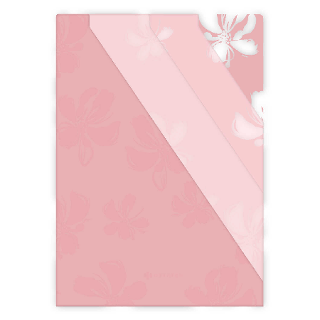 Папка-уголок для документов. РОЗОВАЯ АБСТРАКЦИЯ. Формат А4. Размер: 22x31 см. Материал: полипропилен. Толщина: 180 мкм. Количество отделений - 3 отделение (-я). Отделка: УФ-печать.