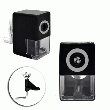 Точилка механическая ' KWELT ' Офисная 5,5*9,5*8см, с креплением к столу