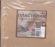 Пластилин скульптурный Гамма "Студия", телесный, мягкий, 500г, пакет