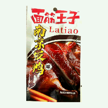 Лапша с приправами (соевое мясо) 'Утка по-Нанкински' 18г ZD0537 (30шт./уп.; 14уп./кор.)