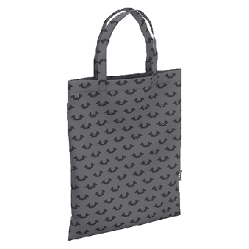 Сумка-шоппер ' Erich Krause ' 33*40см 10L Bat Cave 1 отделение, ручки, серая