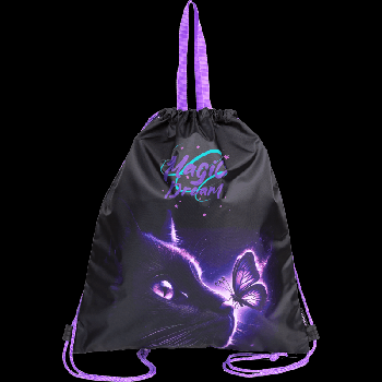 Сумка для сменной обуви 'deVENTE. Magic Dream' 38x43 см, влагонепроницаемый полиэстер, 1 отделение, на веревочной завязке, с текстильными ручками, полноцветная печать