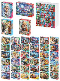 МИКС. ПАЗЛЫ 35 элементов. УВЛЕКАТЕЛЬНЫЕ СЮЖЕТЫ (40 шт. в шоу-боксе) (Арт. П35-3346)