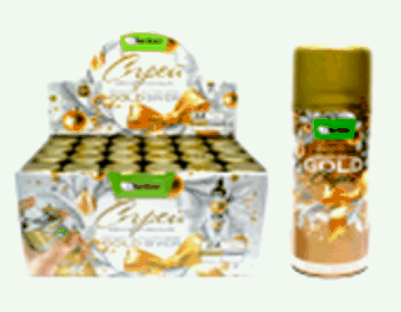 Спрей для декорирования, darlens, золотой, 250 мл