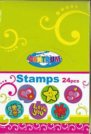 Штампик в диспее, цвета ассорти