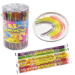 Десерт желейный 'Джелистик' ассорти, 10 г, КАНДИ КЛАБ, JEL061