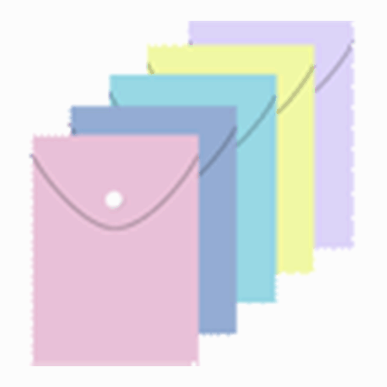 Папка-конверт на кнопке 'deVENTE. Pastel' A6- (115x157 мм) 180 мкм, непрозрачная, 5 пастельных уветов ассорти