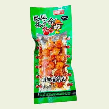 Лапша с приправами (соевое мясо) 'Фрикадельки' 18г ZD0466 (30шт./уп.; 14уп./кор.)