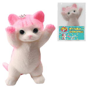 Игрушка-антистресс МЕГА СКВИШ 'Большой кот-обнимашка', 20 см, JOLLY JOT (ДЖОЛЛИ ДЖОТ), 665824