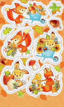 Наклейки Осень