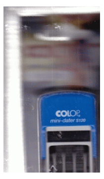 Датер-мини автоматический ' Colop ' S120 месяц цифрами, высота шрифта 3,8мм, блистер