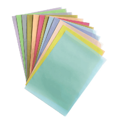 Калька ' Лилия Холдинг ' для дизайнерских работ А3 12л 12цв двусторонняя,тонированная бумага