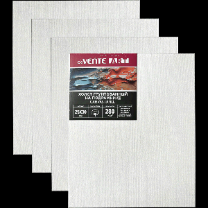 Холст на подрамнике 25x30 см грунтованный 'deVENTE. ART' 100% хлопок 280 г/м?, мелкое зерно, цвет белый