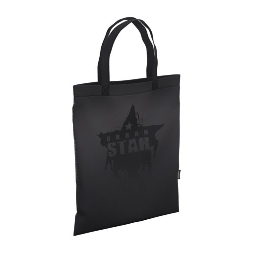Сумка-шоппер ' Erich Krause ' 32*40см 10L Urban Star 1 отделение, ручки, черная
