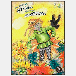 Папка для пастелей ' Лилия Холдинг ' А3 8л 4цв Страна чудес. Пугало, с тиснением соты, плотность - 160 г/м2, 297*420мм