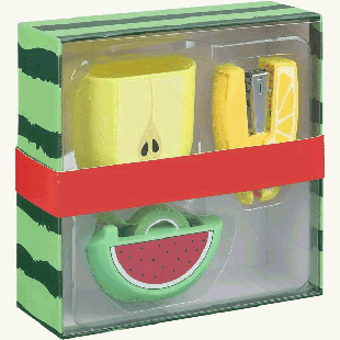 Набор настольных аксессуаров 'deVENTE. Juicy', 3 предмета, в картонной коробке