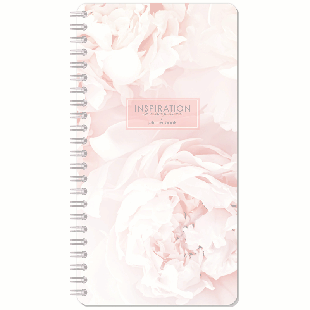 Телефонная книга А5, 80л., на гребне OfficeSpace 'Цветы. For inspiration', с высечкой