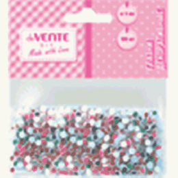 Глазки декоративные 'deVENTE' круглые пластиковые, самоклеящиеся, цвет ассорти, 5 мм, 100 шт в пластиковом пакете с блистерным подвесом