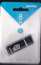 Память Smart Buy USB Flash 8GB Glossy черный