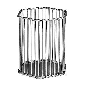 Стакан ' KWELT ' 7,5*8,5*10см, металлический , шестигранный, графит