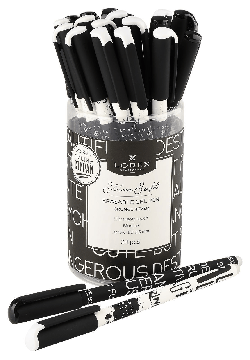 Ручка гелевая стираемая LOREX GRUNGE 4EVER Slim Soft 0,5 мм синий 1 шт ultra-soft touch
