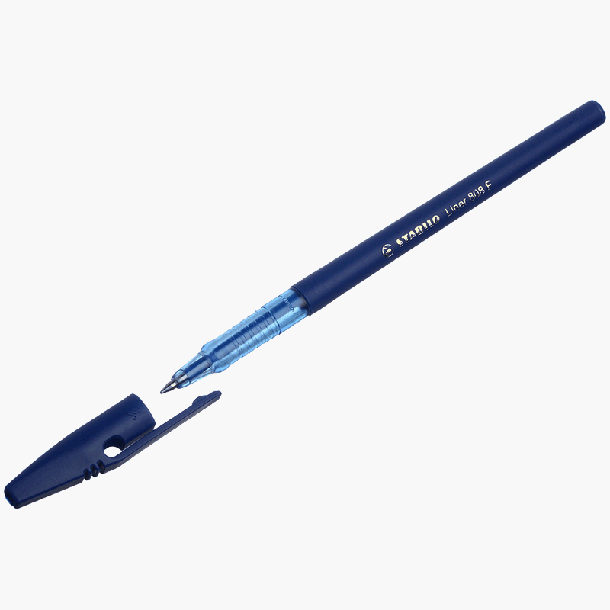 Ручка шариковая Stabilo 'Liner 808' синяя, 0,7мм