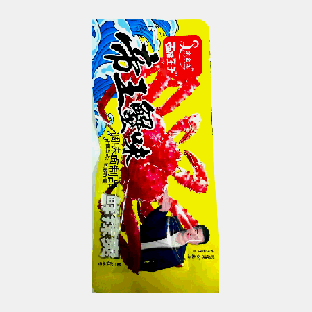 Лапша с приправами (соевое мясо) 'Краб' 18г ZD0477 (30шт./уп.; 14уп./кор.)