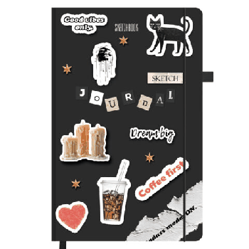 Скетчбук, слоновая кость 140 г/м2, 130х210 мм, 80 л., софт-тач, резинка, BRAUBERG ART CLASSIC, 'For you,', 117772