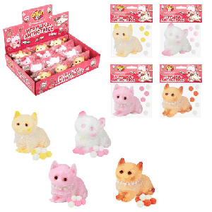 Игрушка-антистресс 'КОТИК', 6 см, ассорти 4 цвета, дисплей, JOLLY JOT (ДЖОЛЛИ ДЖОТ), 665772